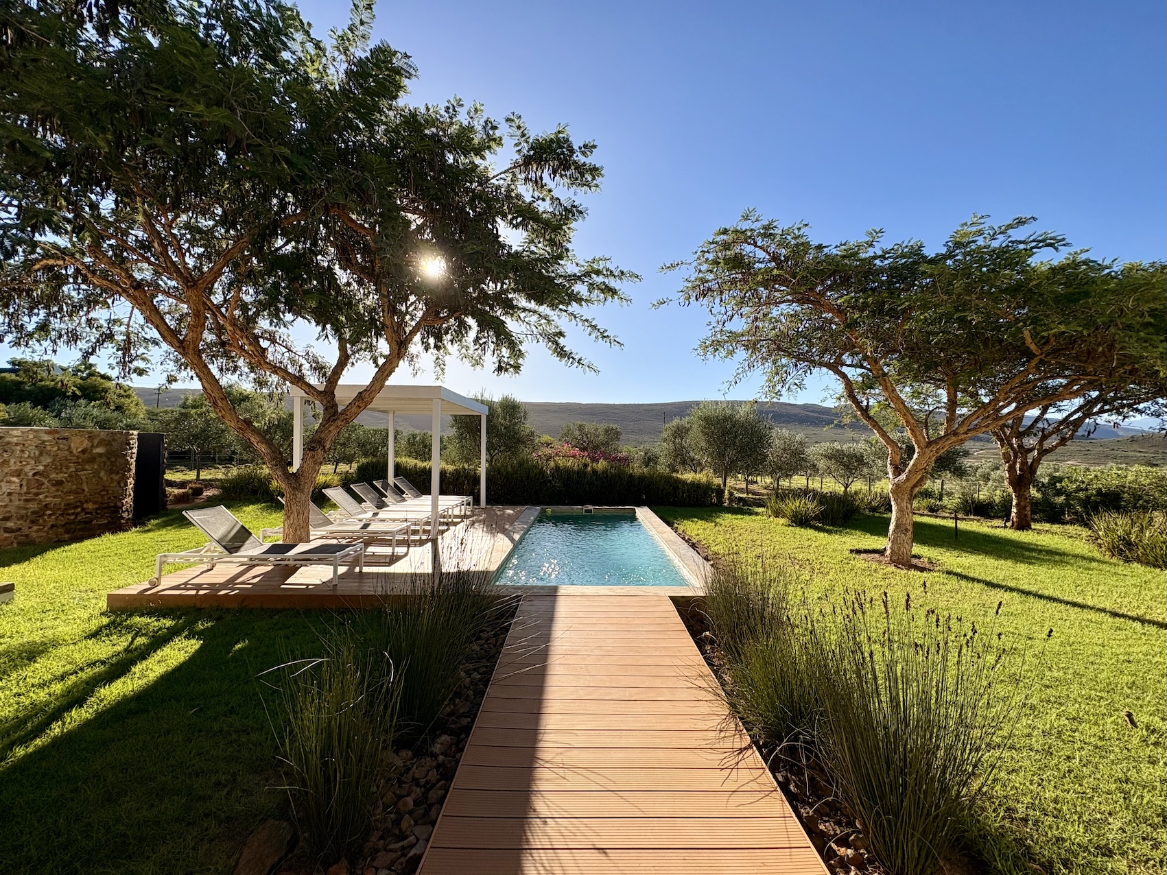 Pool deck